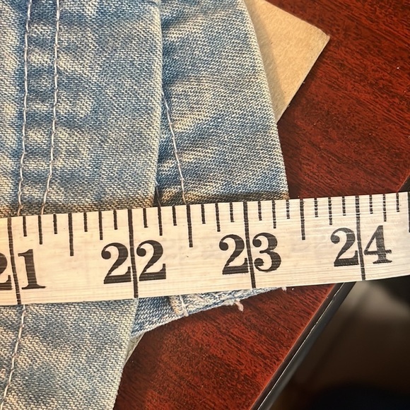 Vtg Pam Bee Collection Denim Heart Cropped 80s / 90s Y2K Sz M Jean Jacket - Picture 6 of 10